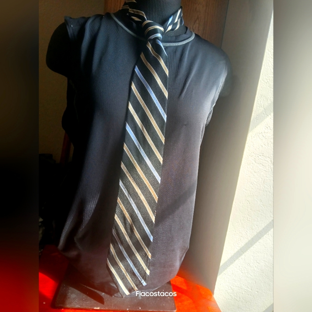 CHAPS MEN'S SILK TIE.